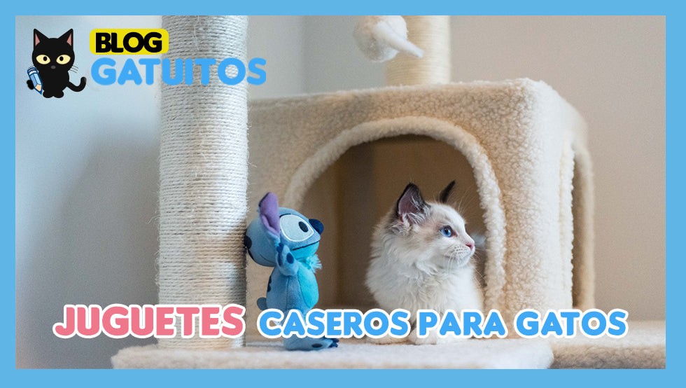 Juguetes caseros para gatos: diversión DIY que enamorará a tu peludo amigo