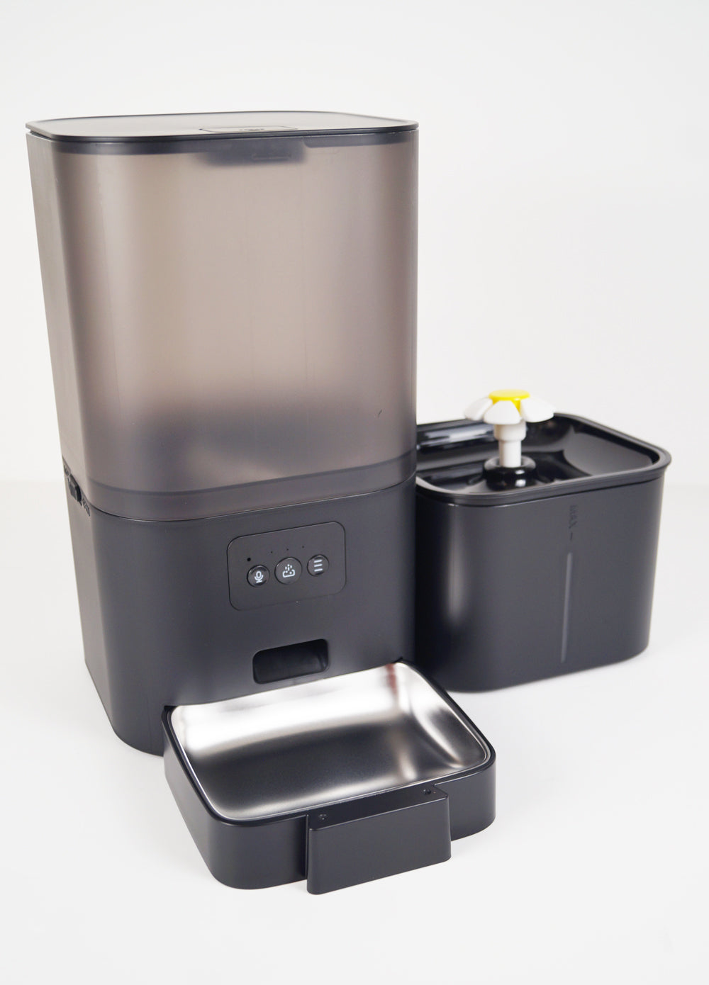 Comedero Automático con fuente y Cámara para Gatos